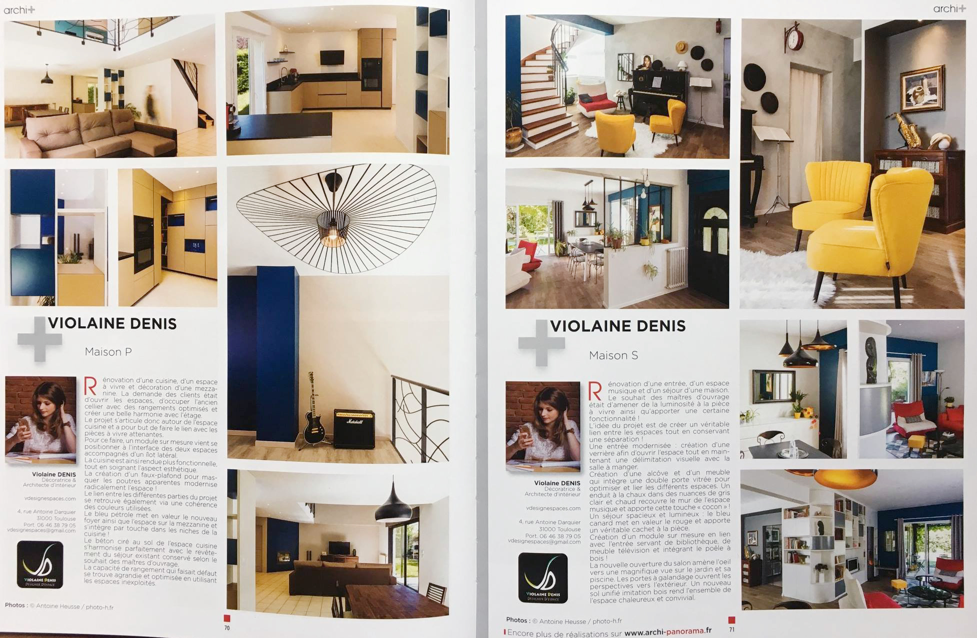 Photographies d'architecture d'Antoine Heusse dans le magazine Archi+