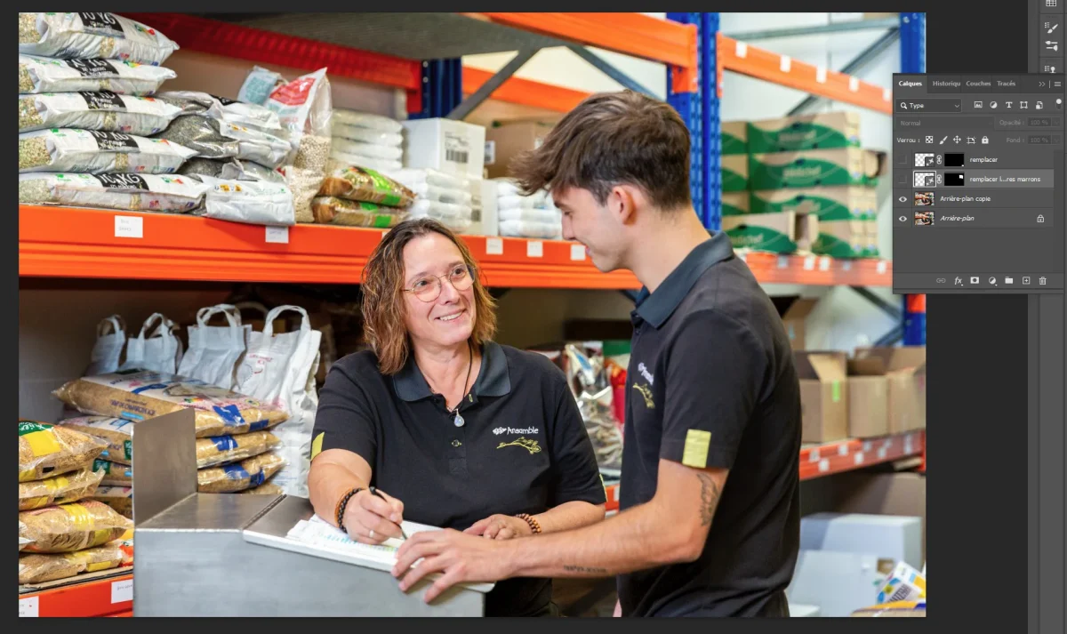 Retouche photo pour les entreprise